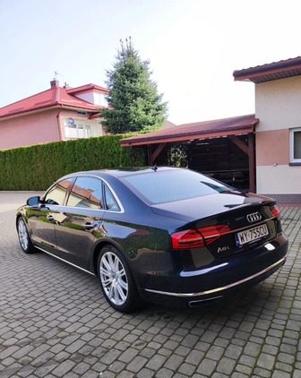 Audi A8 cena 103900 przebieg: 106600, rok produkcji 2014 z Warszawa małe 56